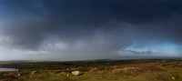 rain over sennen