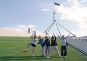 Bunch of pissed idiots in canberra